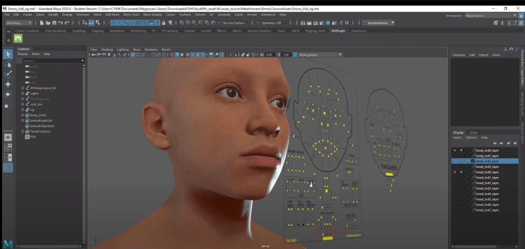 MetaHumans Creator初体验